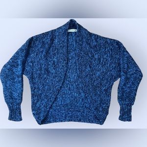 Blue Wool Blend Size Small Forever 21 Cocoon Sweater
